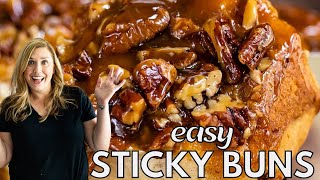 Easy Sticky Buns with Pillsbury Cinnamon Rolls [upl. by Gaylord]