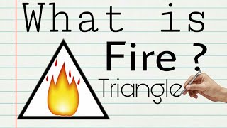 What is fire in hindi  what is fire triangle  definition of fire  safety MGMT study [upl. by Lareneg]