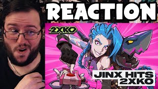 Gors quotJinx Gameplay Sneak Peek  2XKOquot REACTION [upl. by Llehcar174]