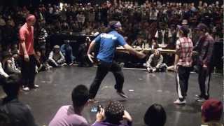 JUSTE DEBOUT 2013 JAPAN  POPPIN FINAL [upl. by Ahsertal]