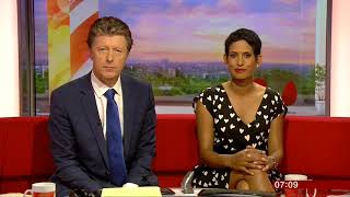 Naga Munchetty  BBC Breakfast  20160916 [upl. by Morra]