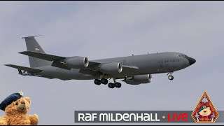 LIVE US AIR FORCE HEAVY WEIGHTS KC135 amp MC130J • 100TH ARW RAF MILDENHALL USAF 190324 [upl. by God]