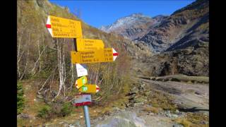 Belalp  Hängebrücke Massaschlucht  Riederalp  28 Okt 2014 [upl. by Lednyk211]