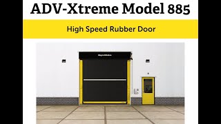 Wayne Dalton Model 885 ADVXtreme Maximum Strength Rubber Door [upl. by Cassey]