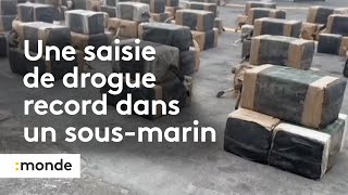 Une saisie de drogue record dans un sousmarin [upl. by Asira]