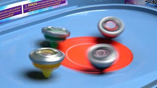 NEW Beyblade X HASBRO MOTOR STADIUM Battles are AWESOME [upl. by Emil]