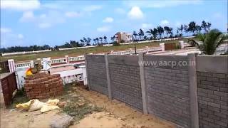 How to Make Precast Boundary Walls [upl. by Gnus185]