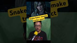 Metal Gear Solid 3 Snake Eater remake TGS trailer react [upl. by Asiret]