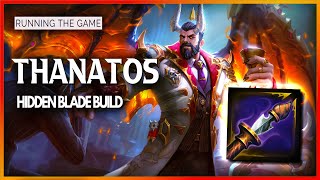 THIS THANA BUILD LETS YOU RUN THE GAME  Thanatos Solo SMITE Conquest Gameplay [upl. by Elocin]