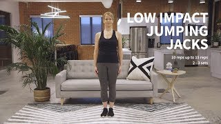 Low Impact Jumping Jacks  JointFriendly Fitness by Cosamin® [upl. by Blodgett]