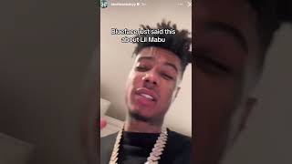 BLUEFACE SAID THIS ABOUT LIL MABU CRAZY shorts [upl. by Burgener106]