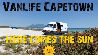 Van camping at a beautiful spot Vanlife Capetown [upl. by Froemming]