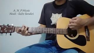 NOAH  SALLY SENDIRI  ACOUSTIC COVER INDONESIA  noah akustik new guitar cover music [upl. by Irneh]