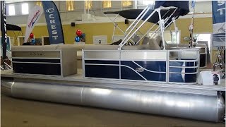 2014 Crest II 230SF Pontoon Walkthrough For Sale at MarineMax Buford [upl. by Norod103]