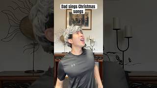 Dad sings Christmas songs VS Mom sings Christmas songs funny comedy [upl. by Ingra]