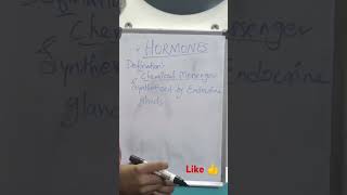 HormoneMechanism of HormoneDr Manjunath Rao M DrRaoLectures viralvideoeducationhormone [upl. by Reisch]