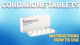 Cordarone tablets how to use Uses Dosage Side Effects Contraindications [upl. by Ahsats]