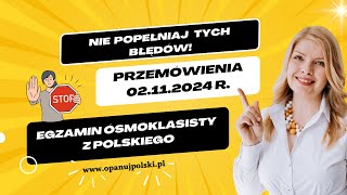 Tych błędów nie popełniaj w PRZEMÓWIENIU [upl. by Dunlavy]