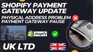 UK Ltd Shopify payment Gateway Activate problem Shopify Payment method problem for Drop shipping [upl. by Eitsirk420]