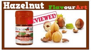 Hazelnut FlavourArt  Review  Pecan Pie Recipe MaxVG DIY Eliquid Hazelnut Flavor Review [upl. by Ardaid]