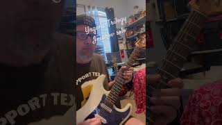 Yngwie Trilogy solo improvisation [upl. by Nauqit263]