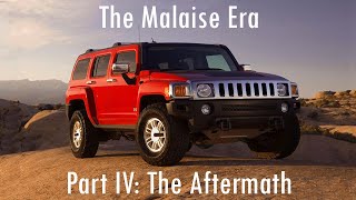 Ep 20 The Malaise Era Part IV The Aftermath of the American Automotive Industry [upl. by Pich570]