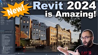 Revit 2024  New Features [upl. by Yltneb613]