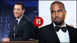 Kanye West Vs Jimmy Kimmel Confronts For Mocking Him WALKS OUT During Interview  Celebreties Fights [upl. by Enelyahs]