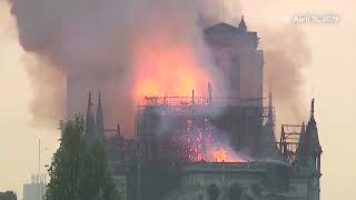 NotreDame nears completion five years after fire  REUTERS [upl. by Euqram]