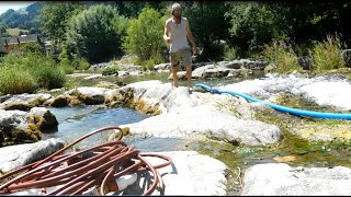 Wasserwidder Wasserpumpe die ohne elektrischen Strom funktioniert [upl. by Mischa]