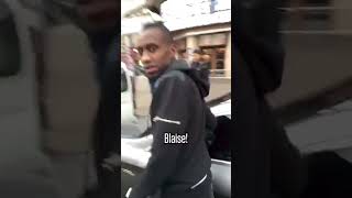 Mamadou Sakho bumped into Blaise Matuidi in Paris 🤣 via mamadousakhoIG shorts [upl. by Annetta989]