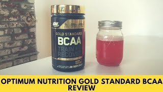 Optimum Nutrition Gold Standard BCAA Review [upl. by Vashtia300]