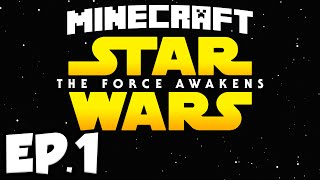 Star Wars The Force Awakens Ep1  HUNTING EWOKS Minecraft Modded Survival [upl. by Bengt99]