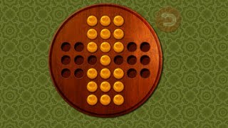 How To Solve Mind Games Chinese Checkers 17 [upl. by Ahsiekyt265]