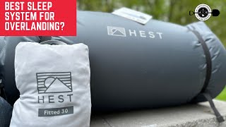 Best Sleep System for Overlanding or Camping Hest Foamy Wide Hest Pillow and Hest Fitted Sheet [upl. by Aihsekal]