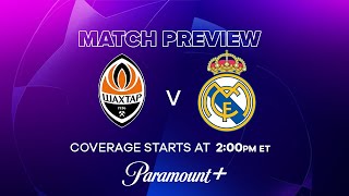 Shakhtar v Real Madrid League Matchday 3 Full Preview and Prediction [upl. by Saville]