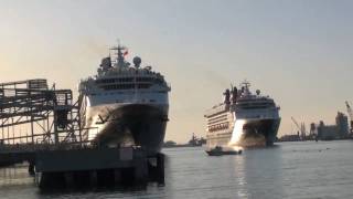 Disney Cruise Line Dueling Horns Part 2 [upl. by Aromat540]