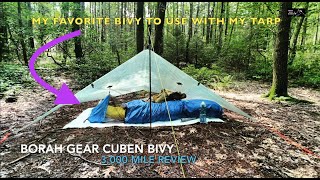 Borah Gear Cuben Bivy 3000 Mile Review [upl. by Dowlen]