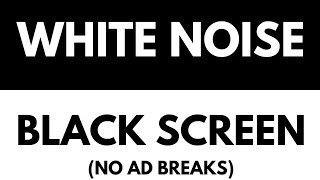 No Ad Breaks 24 Hours of White Noise For Sleeping  Sleep Study and Concentration [upl. by Eulalee454]