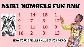 ASIRI NUMBER FUN ANU TODAJU Dromoodoagbatv [upl. by Notned]