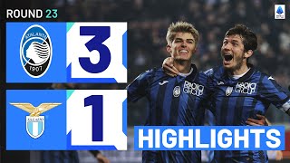 ATALANTALAZIO 31  HIGHLIGHTS  Incredible win for La Dea  Serie A 202324 [upl. by Yong]