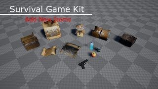 Survival Game Kit Add New Items [upl. by Teiv]