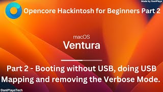 OpenCore Hackintosh  Post Installation Step by Step Guide  Part 2 [upl. by Dolf879]