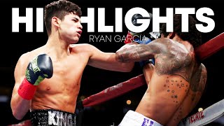 Ryan Garcia  Highlights amp Knockouts [upl. by Amliv]