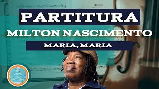 Milton Nascimento  Maria Maria Partitura [upl. by Nancy]