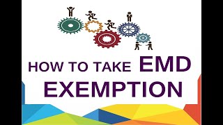 EMD Exemption on GeM portal [upl. by Namlas]