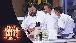 Chef Sorin Bontea panicat la finalul probei ”A ieșit o musaca dacă gustă nevastamea râdequot [upl. by Primrosa]