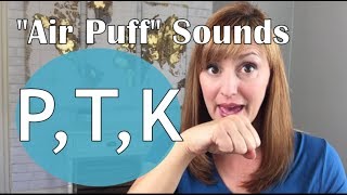 How to Pronounce the P T and K Sounds in American English [upl. by Assirehc]