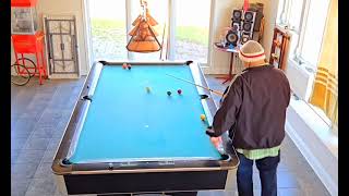 Video Number 2 Mario PrudHomme 9ball PracticeJeudi pm 24 Oct 2024 Chelsea Qc [upl. by Atteloj]