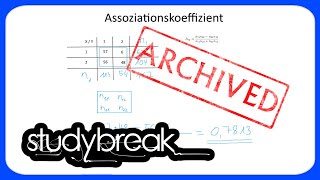 ARCHIVIERT Assoziationskoeffizient 2x2 Kontingenztabelle  Deskriptive Statistik [upl. by Knute]